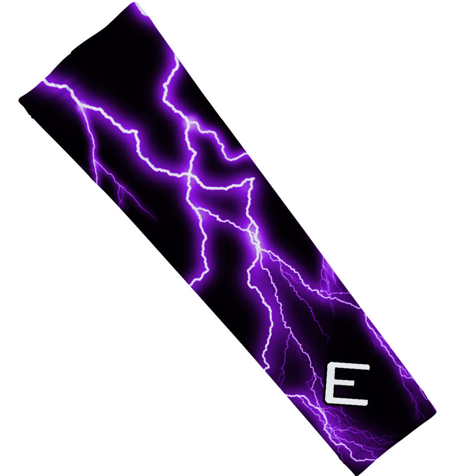 Purple Lightning Arm Sleeve - Southern Grace Creations