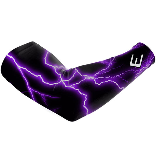 Purple Lightning Arm Sleeve - Southern Grace Creations