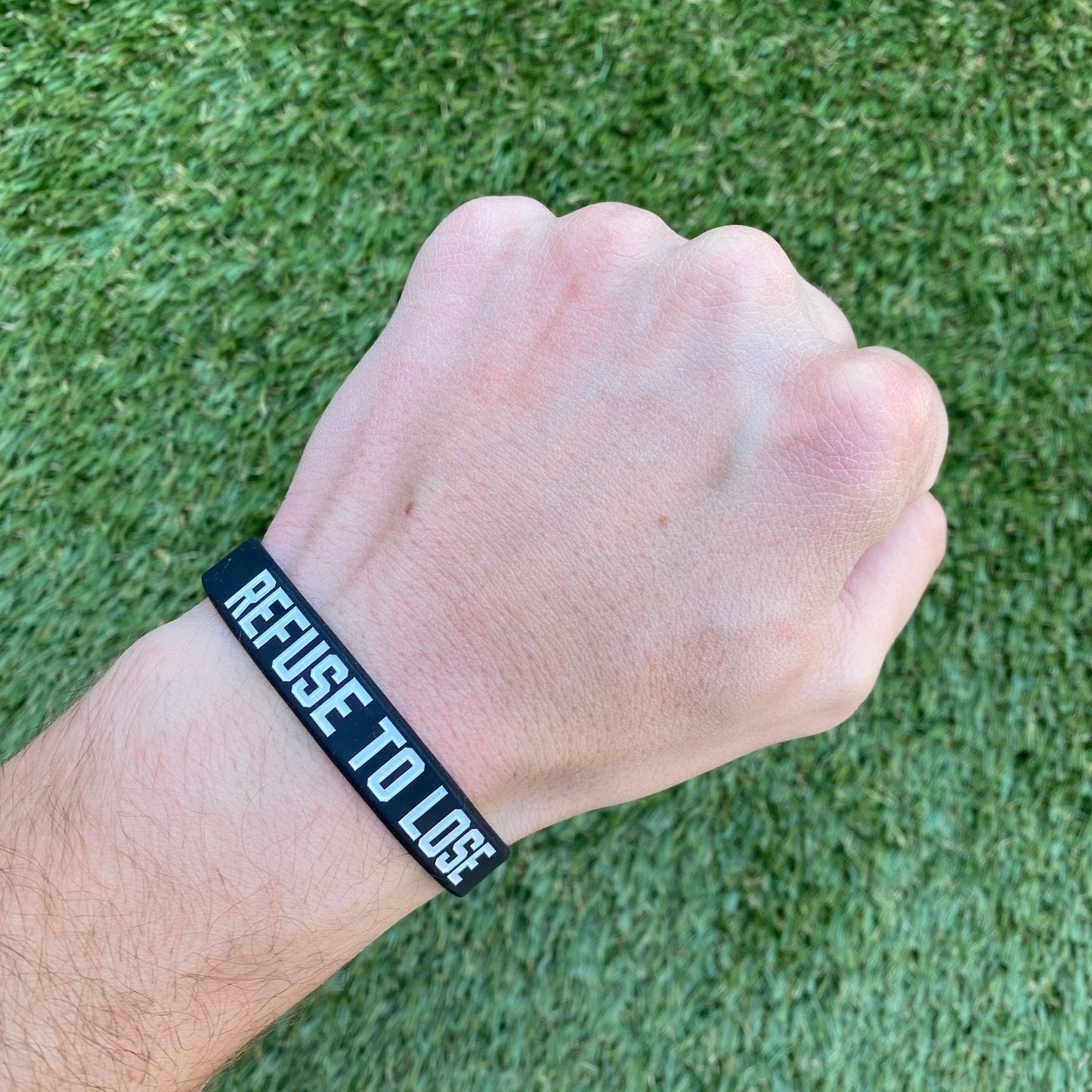 REFUSE TO LOSE Wristband - Southern Grace Creations