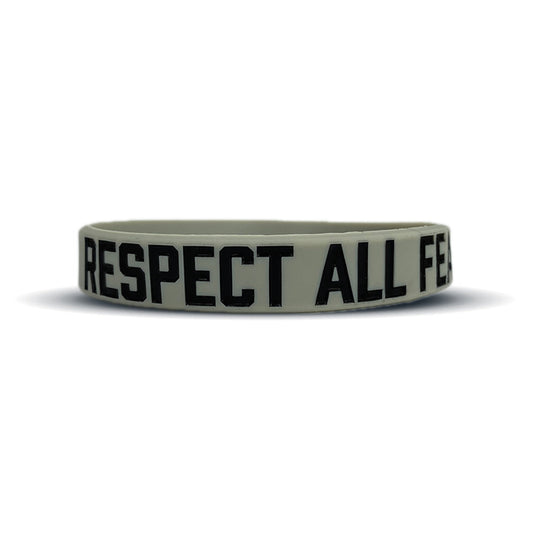 RESPECT ALL FEAR NONE Wristband - Southern Grace Creations
