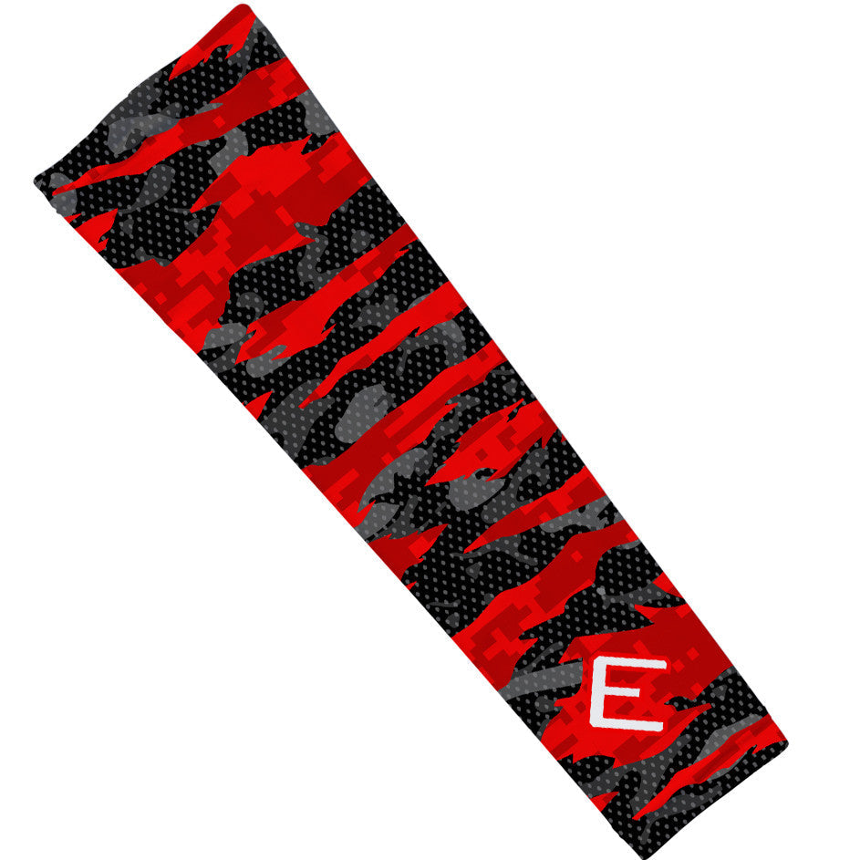 Red Fierce Arm Sleeve - Southern Grace Creations