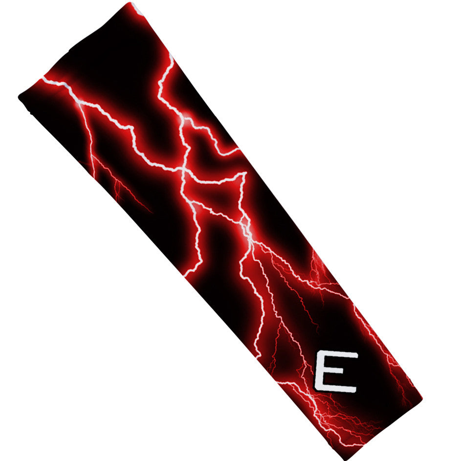 Red Lightning Arm Sleeve - Southern Grace Creations
