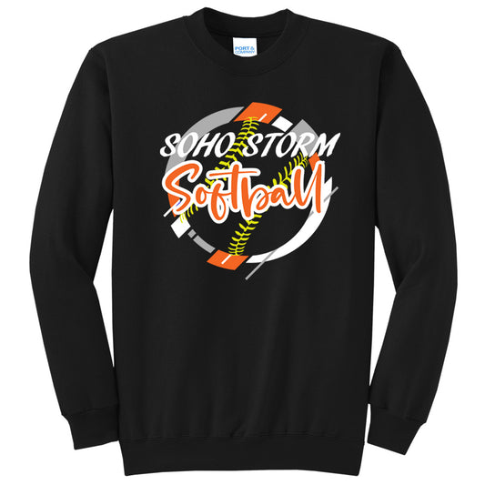 SOHO - SOHO Storm Softball Color Block - Black (Tee/DriFit/Hoodie/Sweatshirt) - Southern Grace Creations