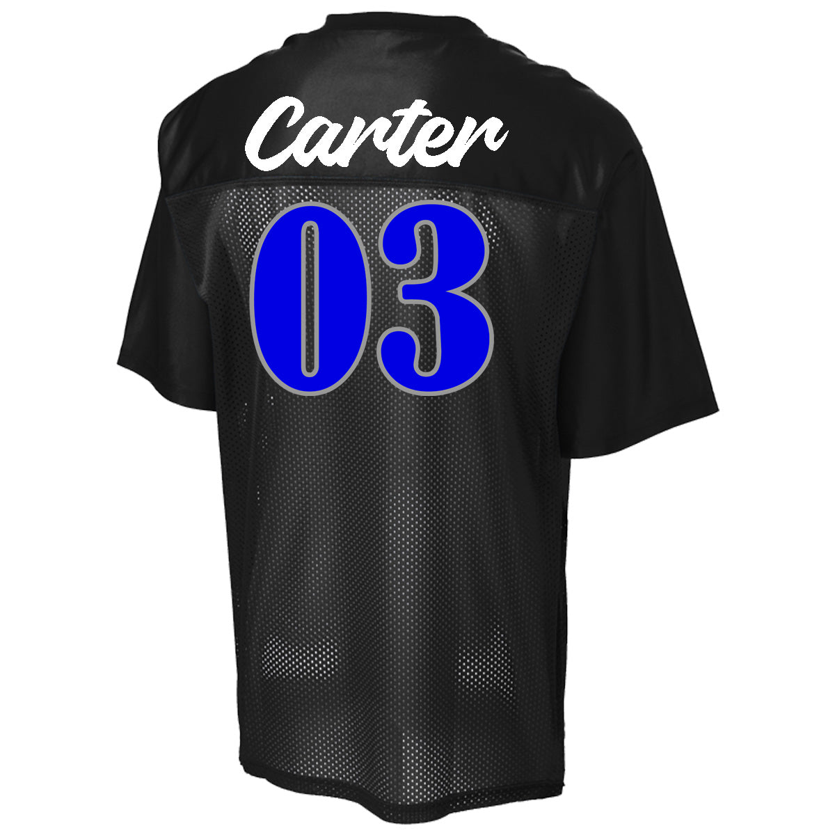 Windsor - Cheer Football Jersey - Men/Unisex - Black (ST307)