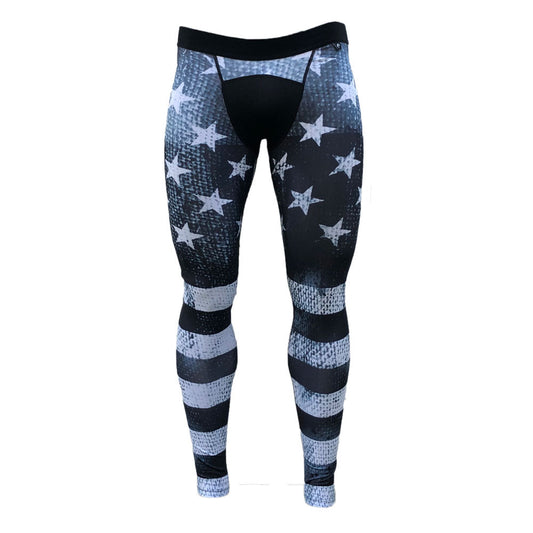 Shadow Old Glory Compression Tights - Southern Grace Creations