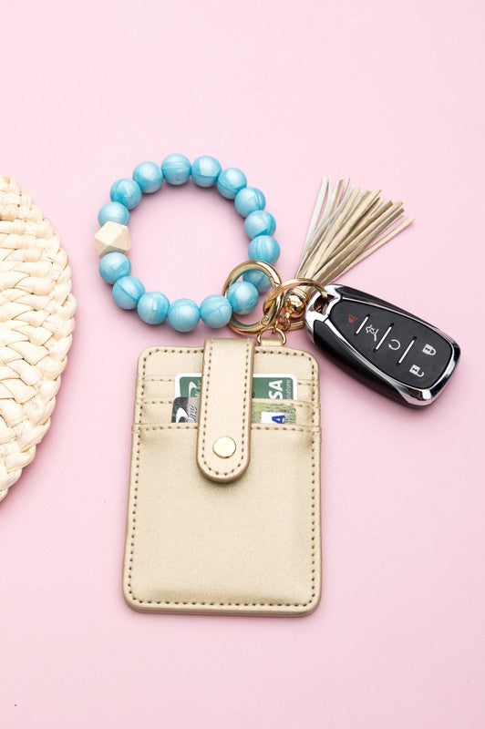 Silicone Key Ring Wallet Bracelet - Southern Grace Creations