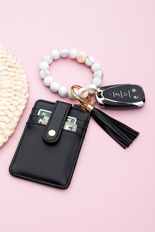 Silicone Key Ring Wallet Bracelet - Southern Grace Creations