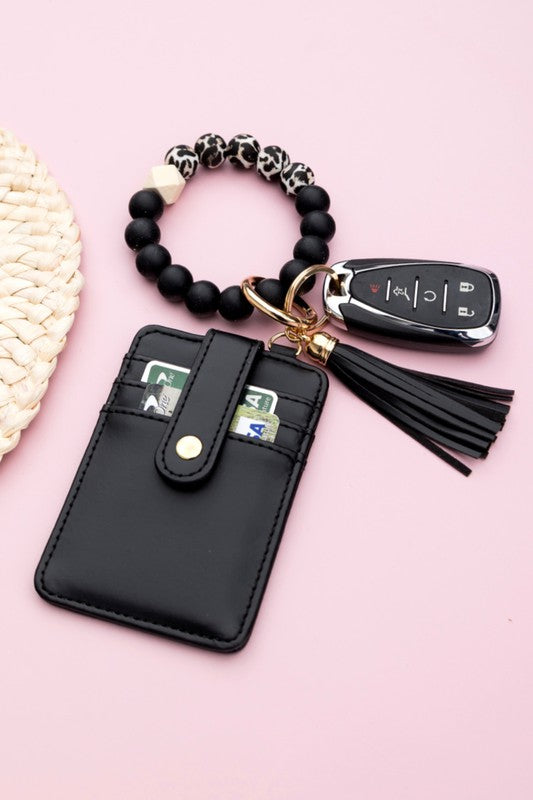 Silicone Key Ring Wallet Bracelet - Southern Grace Creations