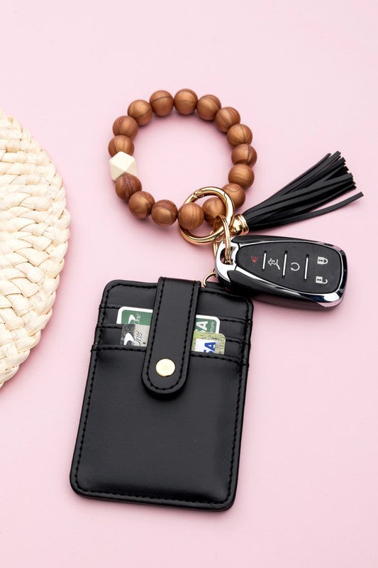 Silicone Key Ring Wallet Bracelet - Southern Grace Creations