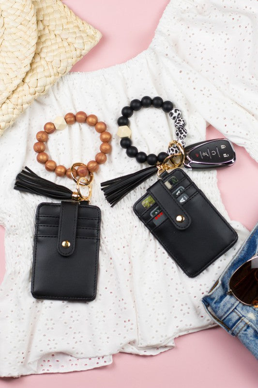 Silicone Key Ring Wallet Bracelet - Southern Grace Creations