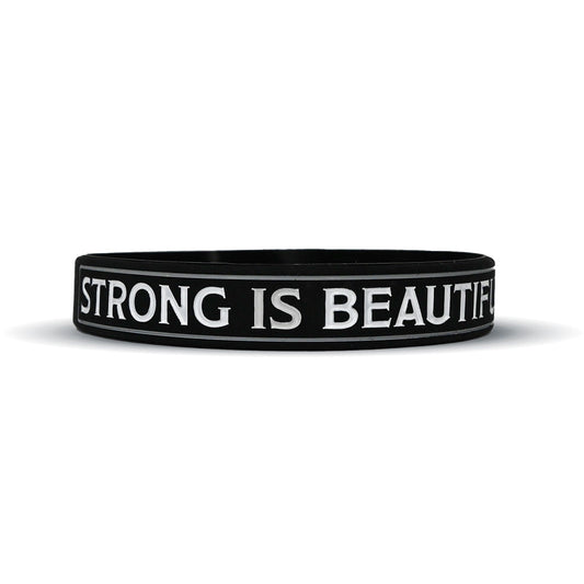STRONG IS BEAUTIFUL Wristband - Southern Grace Creations