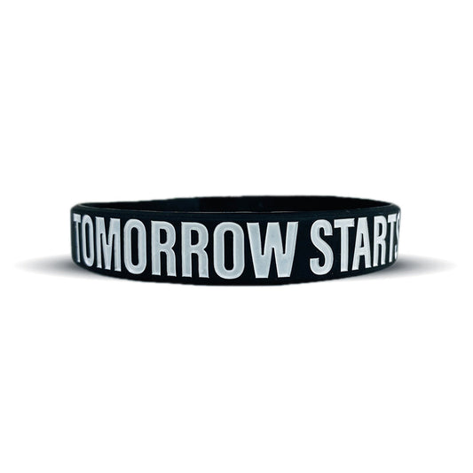 TOMORROW STARTS TODAY Wristband - Southern Grace Creations