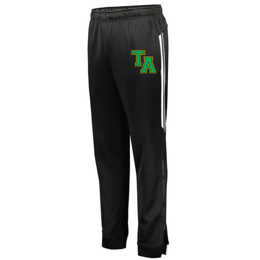 Twiggs Academy - Retro Grade Pants with TA (varsity font) - Black - Southern Grace Creations