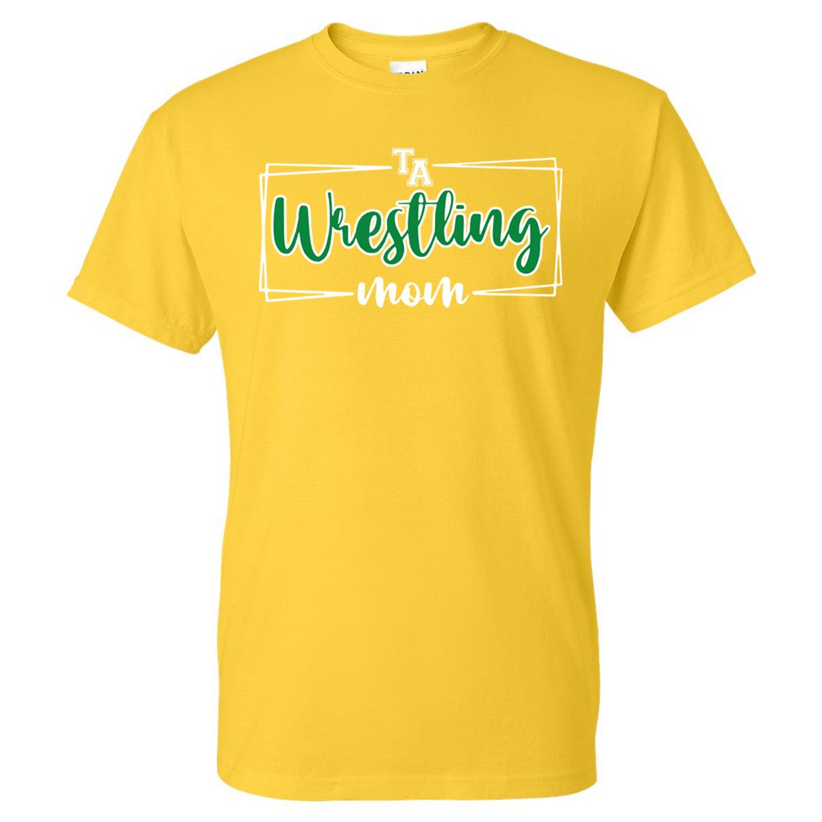 Twiggs Academy - TA Wrestling Mom - Yellow (Tee/Drifit/Hoodie/Sweatshirt) - Southern Grace Creations