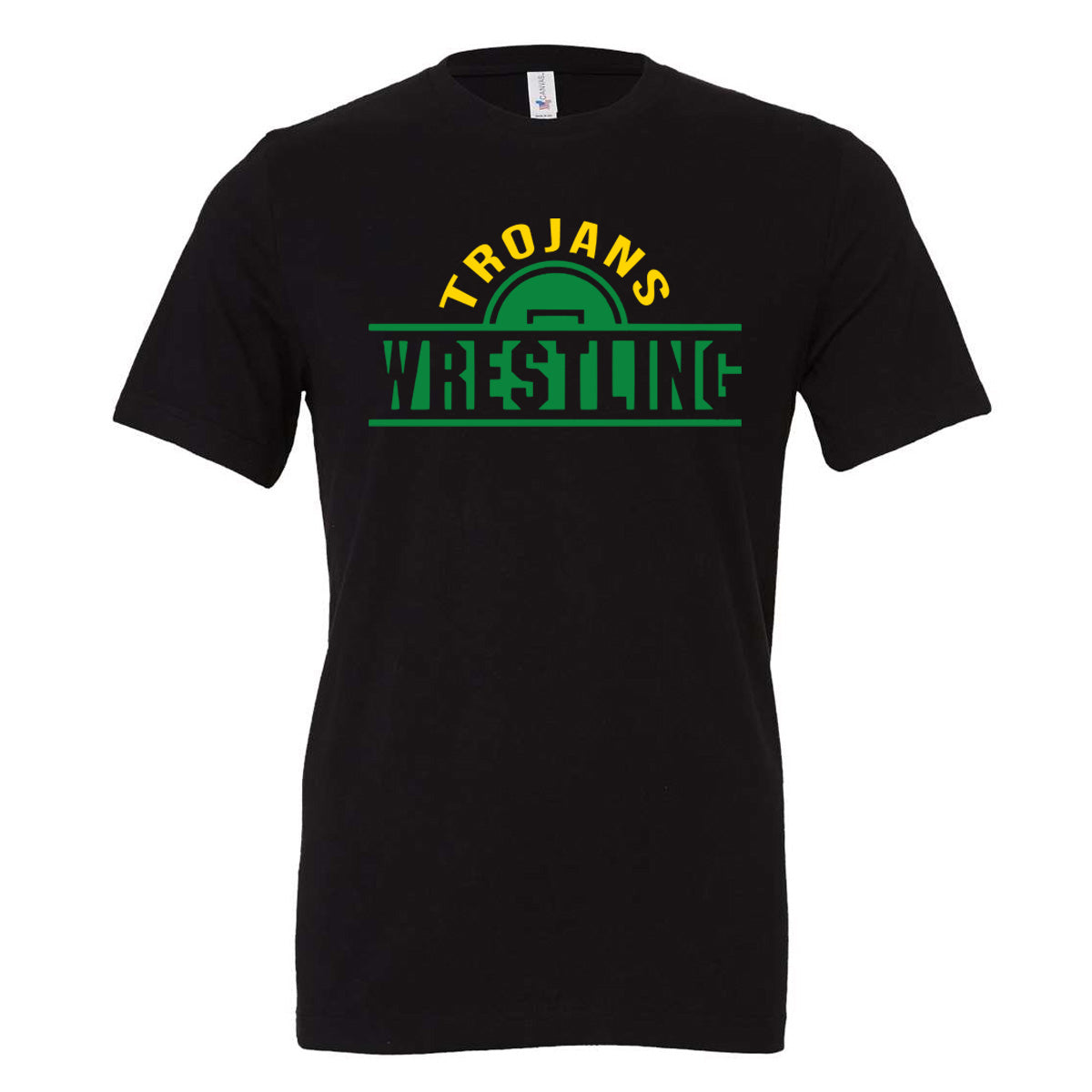 Twiggs Academy - Trojans Wrestling Box - Black (Tee/Drifit/Hoodie/Sweatshirt) - Southern Grace Creations