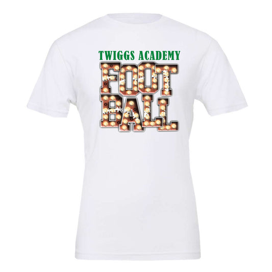 Twiggs Academy - Twiggs Academy Football Marquee - White (Tee/Drifit/Hoodie/Sweatshirt) - Southern Grace Creations