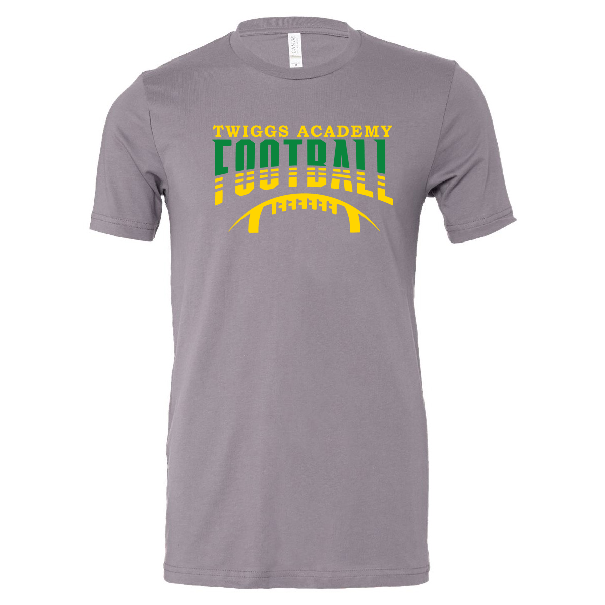 Twiggs Academy - Twiggs Academy Football Sliced Letters - Storm (Tee/Drifit/Hoodie/Sweatshirt) - Southern Grace Creations