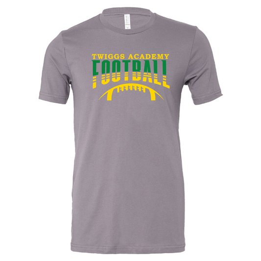 Twiggs Academy - Twiggs Academy Football Sliced Letters - Storm (Tee/Drifit/Hoodie/Sweatshirt) - Southern Grace Creations