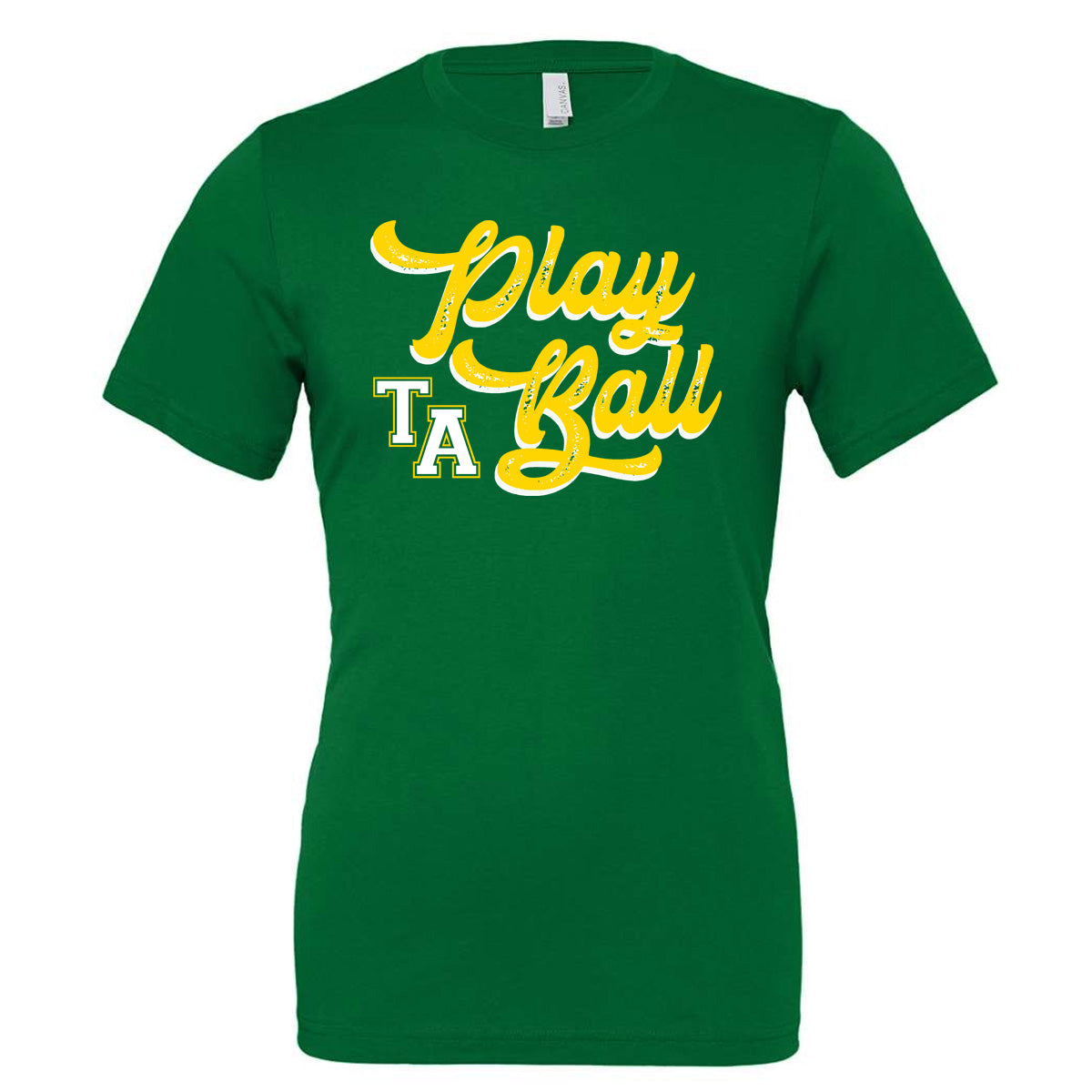 Twiggs Academy - Play Ball - Kelly (Tee/Hoodie/Sweatshirt) - Southern Grace Creations