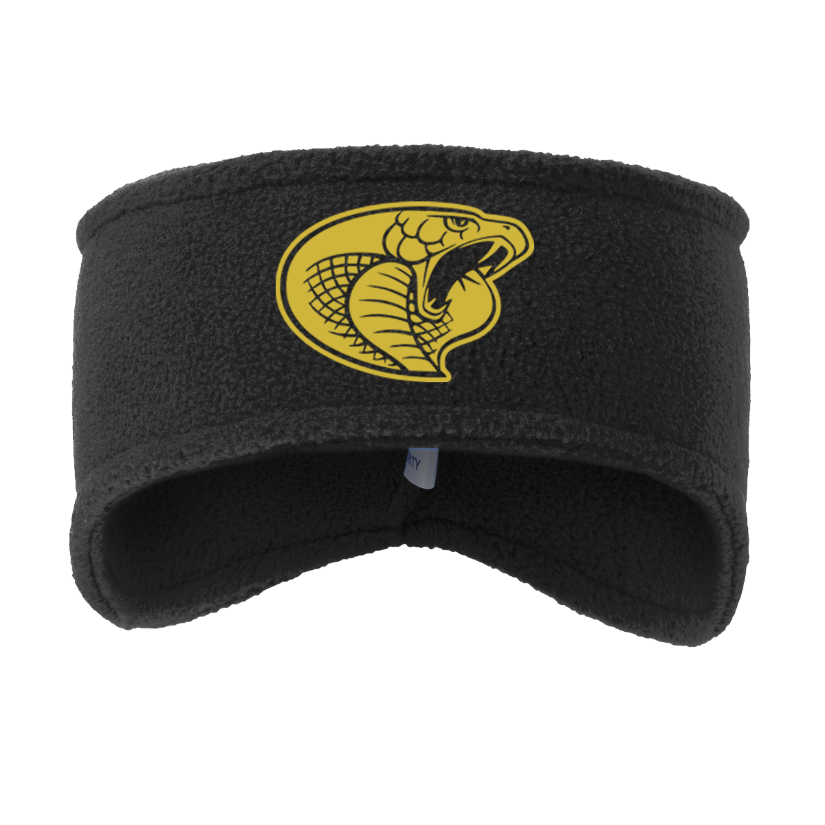 •Twiggs County - Cobra Head (Gold) - Stretch Fleece Headband (C910)