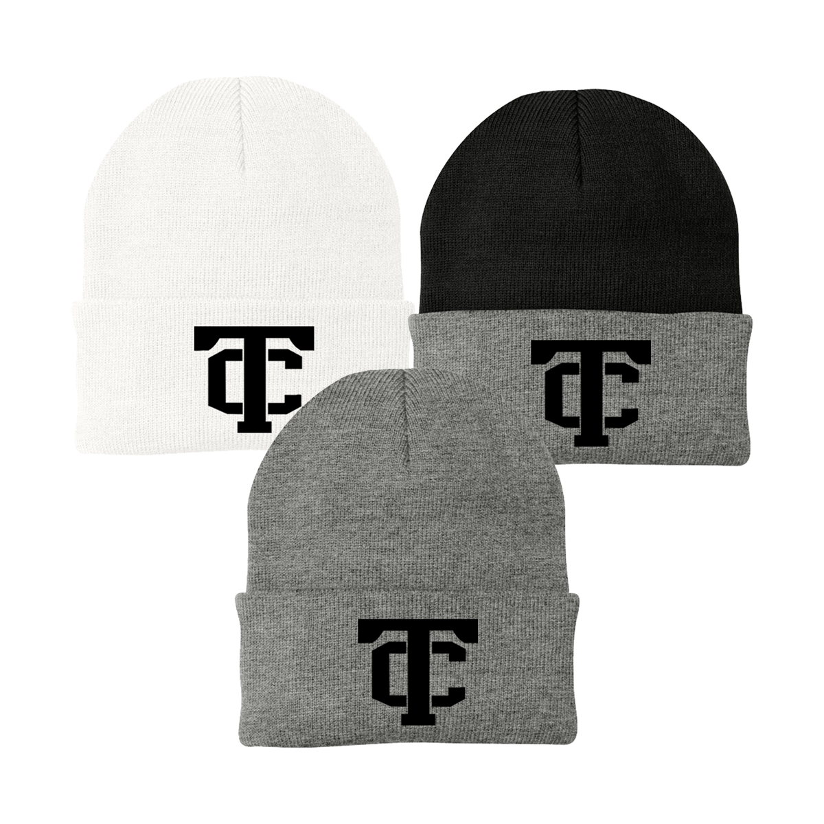 •Twiggs County - TC (Black) - Knit Cap (CP90)