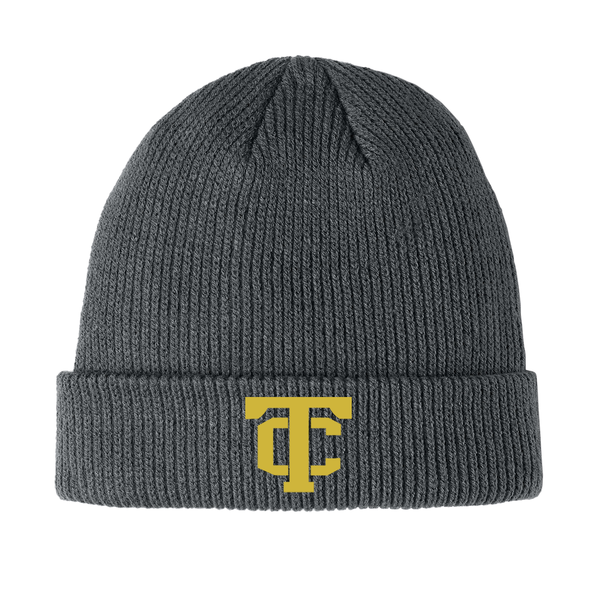 •Twiggs County - TC (Gold) - Cozy Cuffed Beanie (C977)