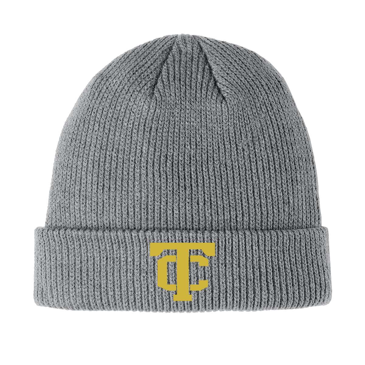 •Twiggs County - TC (Gold) - Cozy Cuffed Beanie (C977)