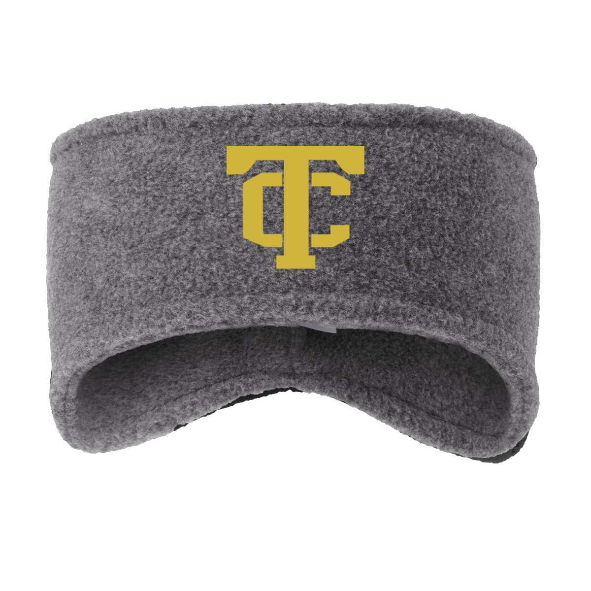 •Twiggs County - TC (Gold) - Stretch Fleece Headband (C910)