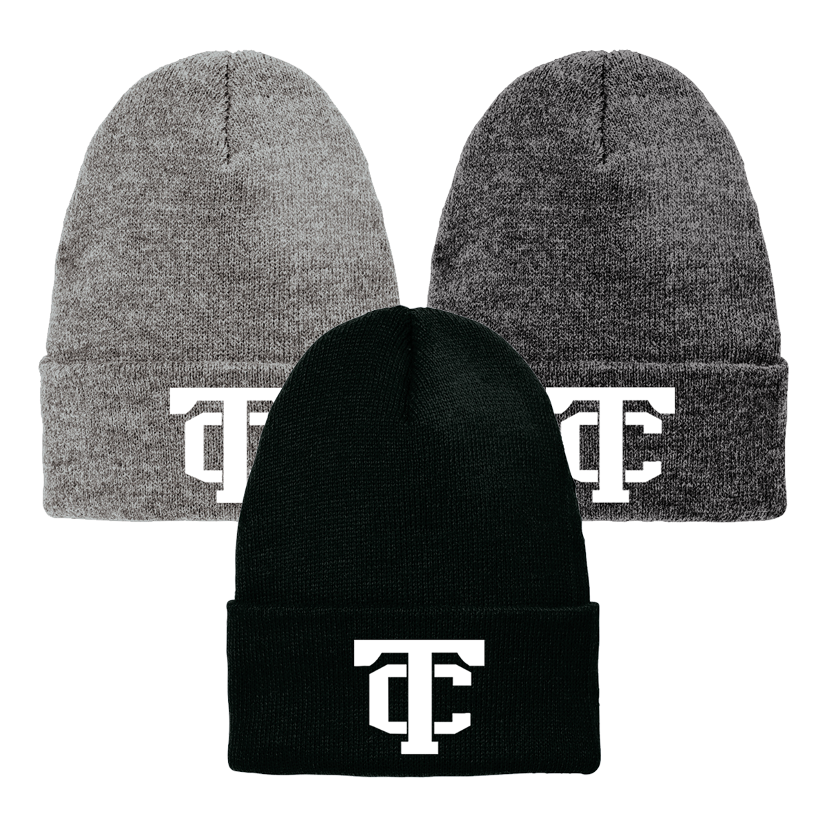•Twiggs County - TC (White) - Chore Beanie (VL10)