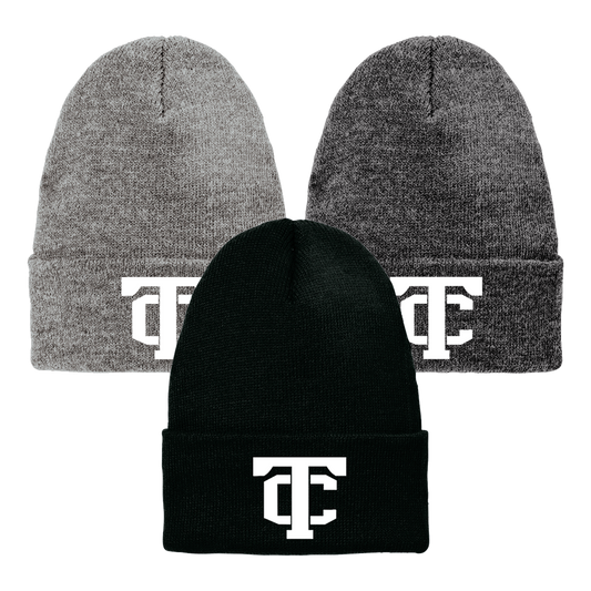 •Twiggs County - TC (White) - Chore Beanie (VL10)