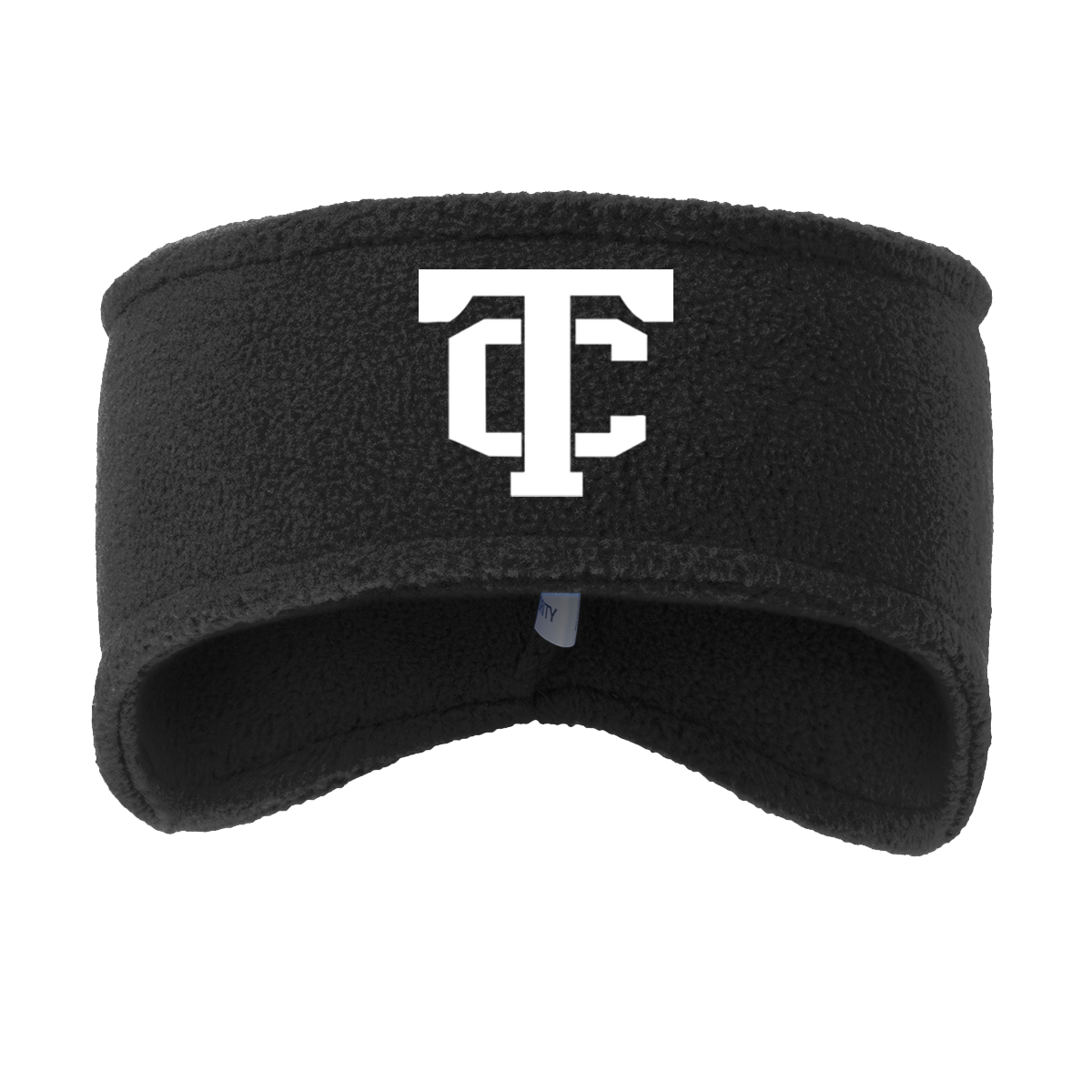 •Twiggs County - TC (White) - Stretch Fleece Headband (C910)