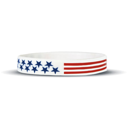 USA Flag Wristband - Southern Grace Creations