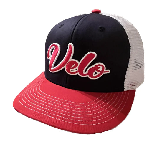 Velo BB - Baseball Velo Script Snapback Cap - Southern Grace Creations