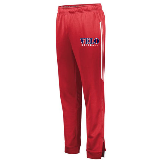 Velo BB - Retro Grade Pants with VELO Baseball (Stencil Font) - Red - Southern Grace Creations