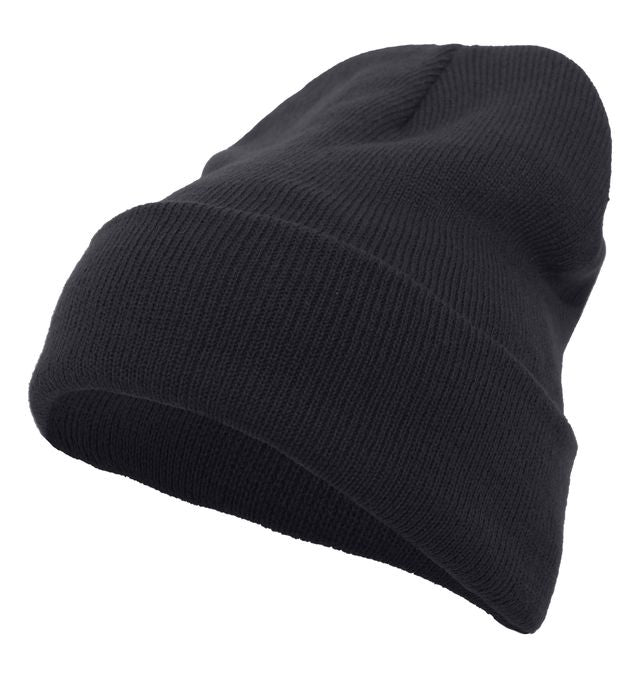 Velo FP - KNIT FOLD OVER BEANIE with Velo Script - Navy (621K) - Southern Grace Creations