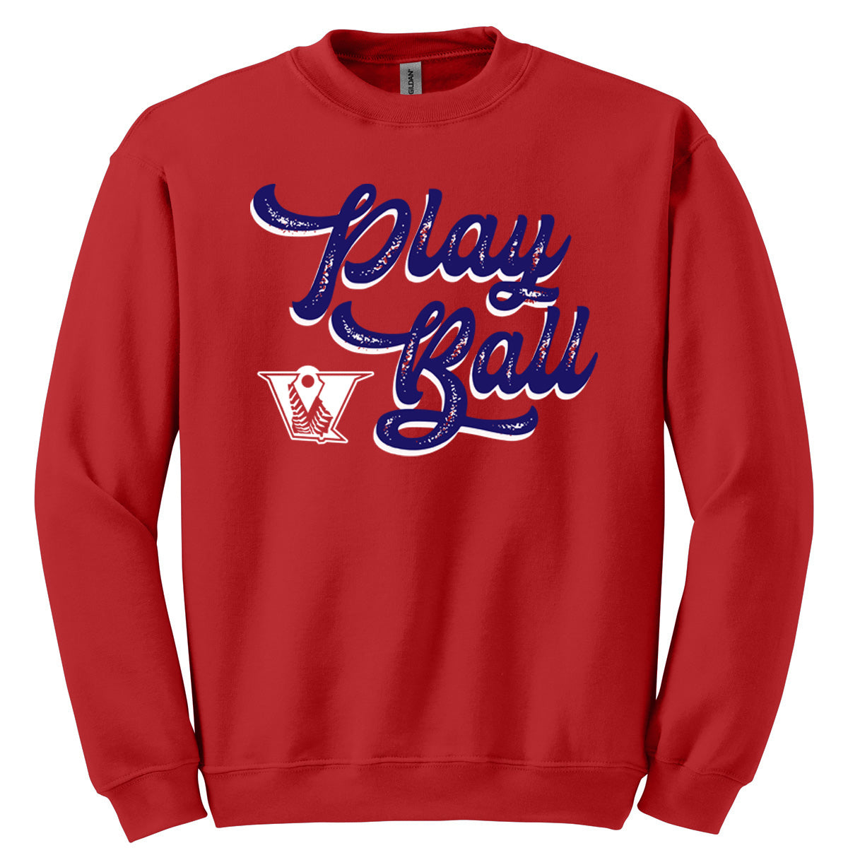 Velo FP - Play Ball - Red (Tee/Drifit/Hoodie/Sweatshirt) - Southern Grace Creations