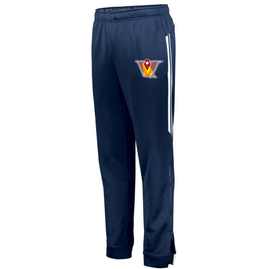 Velo FP - Retro Grade Pants with V Logo - Navy - Southern Grace Creations