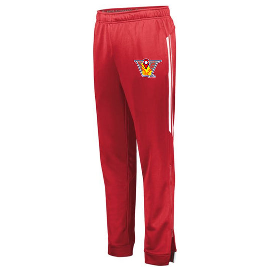 Velo FP - Retro Grade Pants with V Logo - Red - Southern Grace Creations