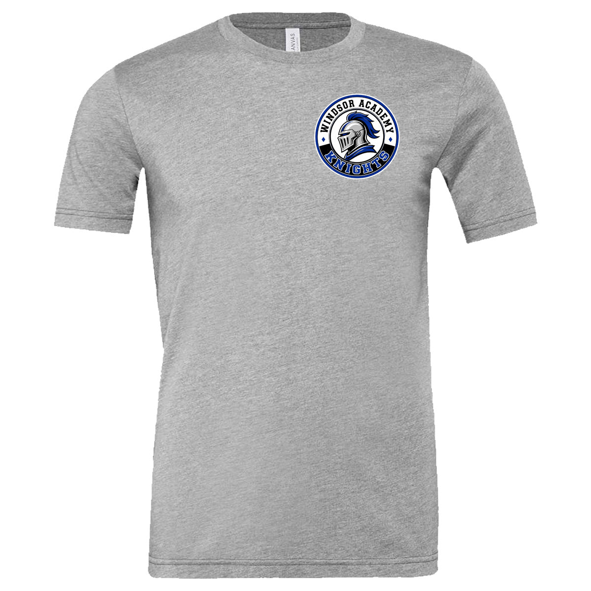 WINDSOR - WINDSOR ACADEMY KNIGHT KNIGHTS CIRCLE - Atheltic Heather (Tee/Drifit/Sweatshirt/Hoodie)
