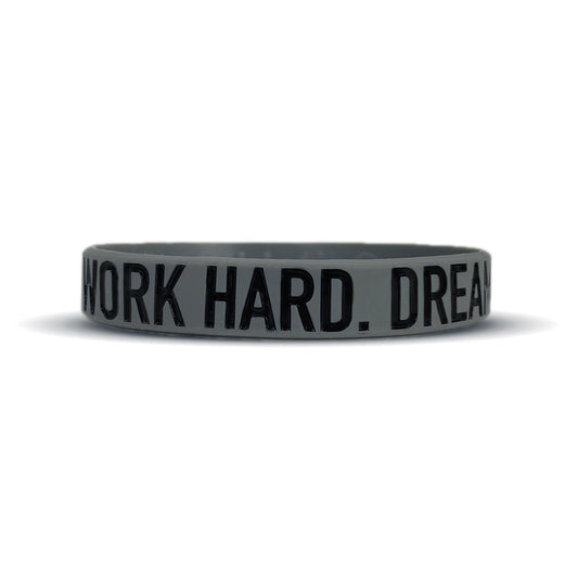 WORK HARD. DREAM BIG. Wristband - Southern Grace Creations