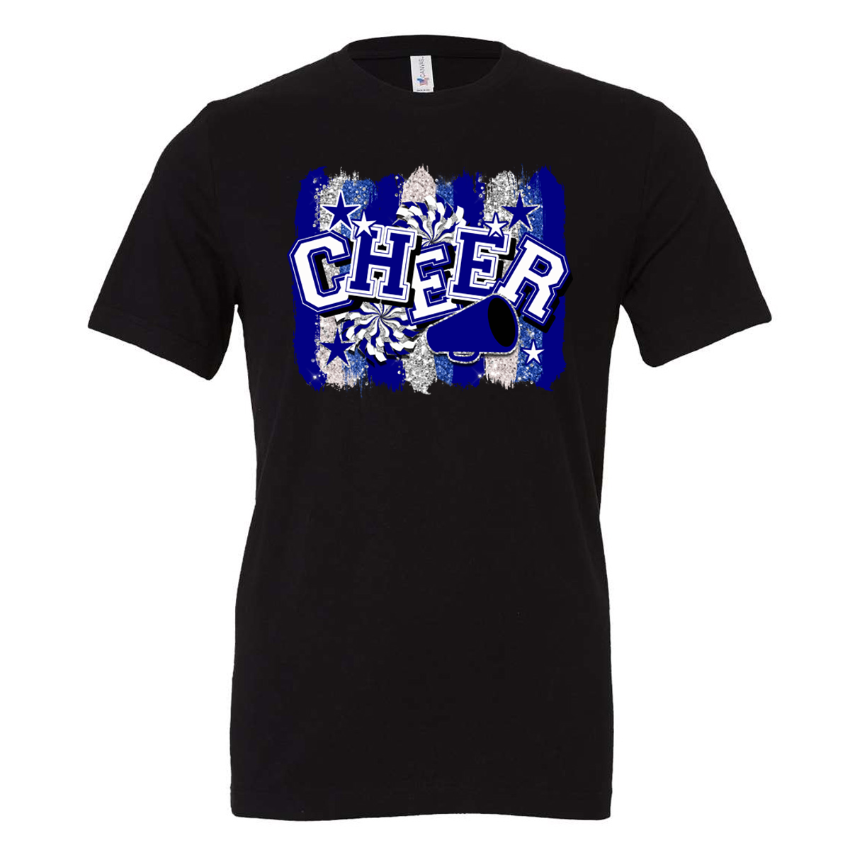 Windsor - Cheer Paint Strokes - Black (Tee/DriFit/Hoodie/Sweatshirt) - Southern Grace Creations