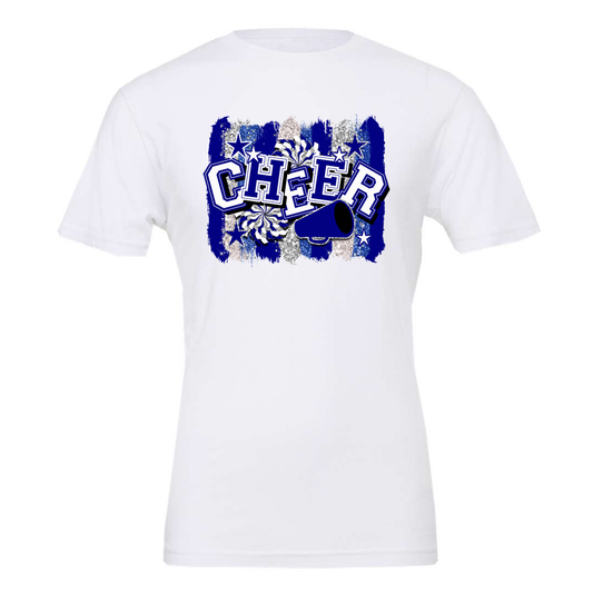 Windsor - Cheer Paint Strokes - White (Tee/DriFit/Hoodie/Sweatshirt) - Southern Grace Creations