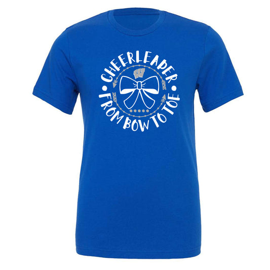 Windsor - Cheerleader from Bow to Toe - Royal (Tee/DriFit/Hoodie/Sweatshirt) - Southern Grace Creations