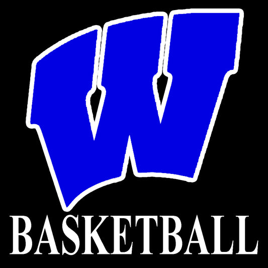Windsor - Decal - W BASKETBALL Logo - Southern Grace Creations
