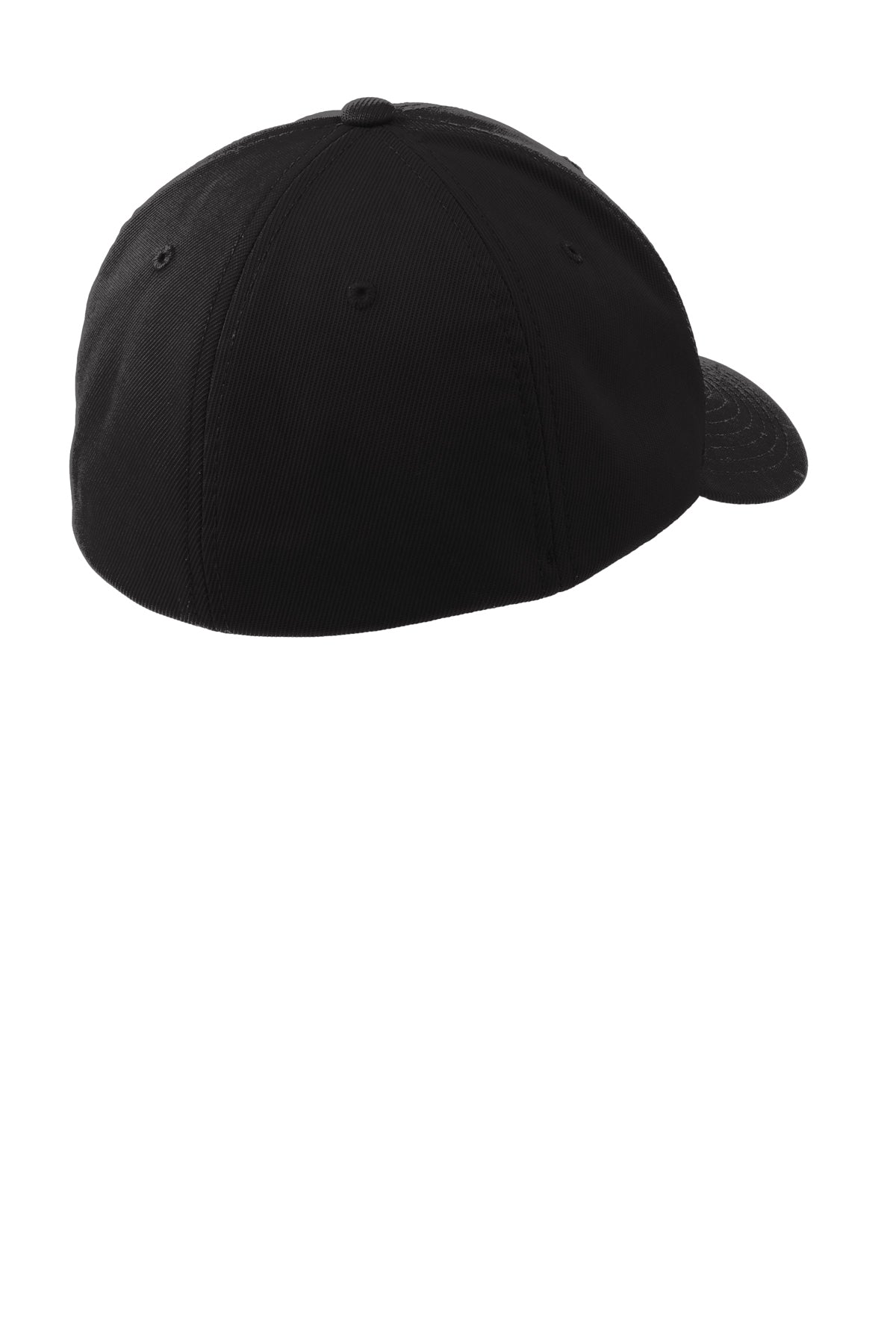 Windsor - Flexfit Performance Solid Cap with Knight Sideways - Black (STC17) - Southern Grace Creations