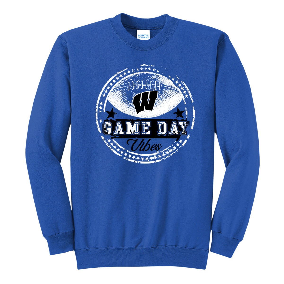 Windsor - Football Game Day Vibes Circle (Tee/Drifit/Sweatshirt/Hoodie)