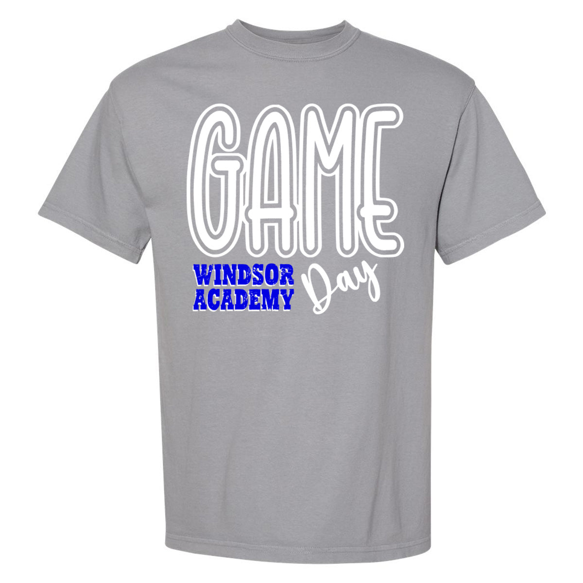 Windsor - Game Day Windsor Academy - COMFORT COLOR (Tee/Sweatshirt)