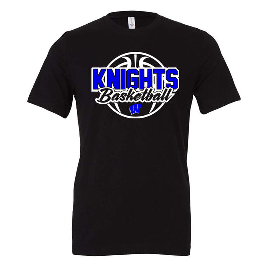 Windsor - Knights Basketball W - Black (Tee/DriFit/Hoodie/Sweatshirt) - Southern Grace Creations
