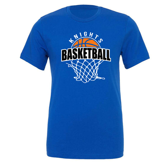 Windsor - Knights Basketball and Basketball Net - Royal (Tee/DriFit/Hoodie/Sweatshirt) - Southern Grace Creations