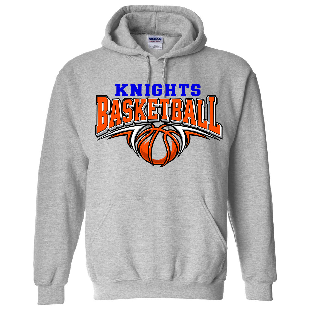 Windsor - Knights Basketball Arched Basketball - Athleitc Heather (Tee/Drifit/Sweatshirt/Hoodie)